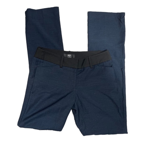 Mossimo Modern Coupe Contemporary Stretch Trousers Blue Size 2 - Picture 3 of 13